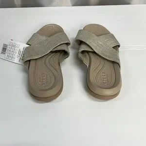 CROCS | Shoes | Crocscapri Shimmer Xband Sandal 645 | Poshmark